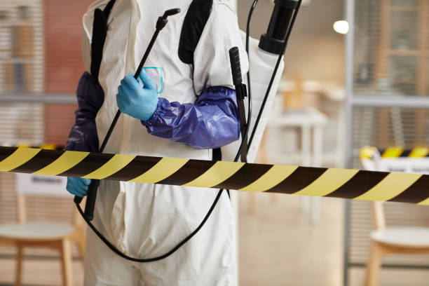 Professional Biohazard technician working in Bastrop, TX